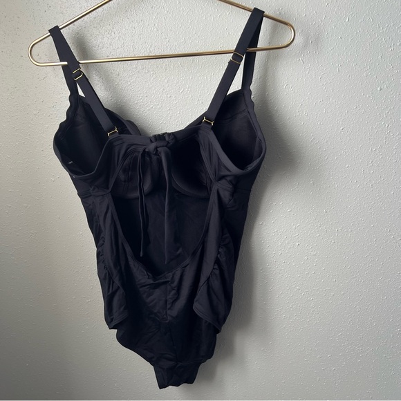 Cache Coeur Maternity Monaco One Piece in Black size 36E/F - Picture 3 of 10